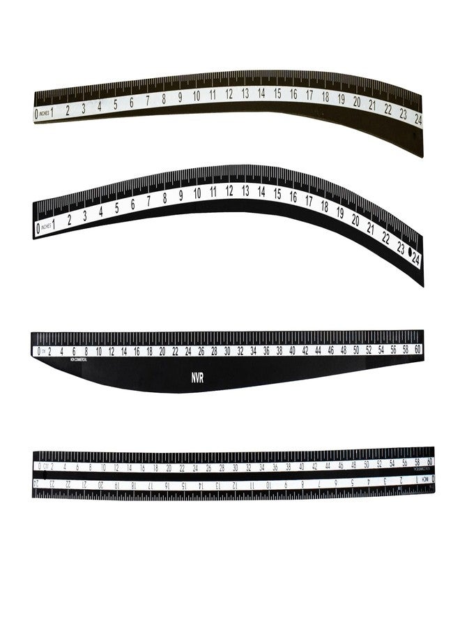 NVR tailoring scales of 5 different shapes HipCurve, Leg Curve, Arm Curve, straight & L- Curve shape scales for fashion designing/tailoring sewing kit - Image 2